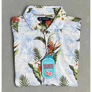Daniel Cremieux 38 Tahiti Collection Men's Large Button-Down Shirt Tropical NEW